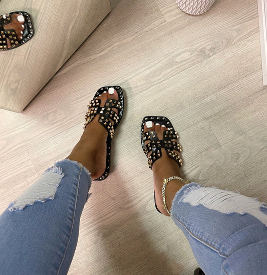 Amisha Blank Bling Sandal