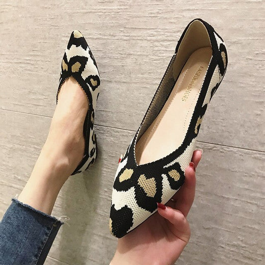 Ballerina Leopard Flat
