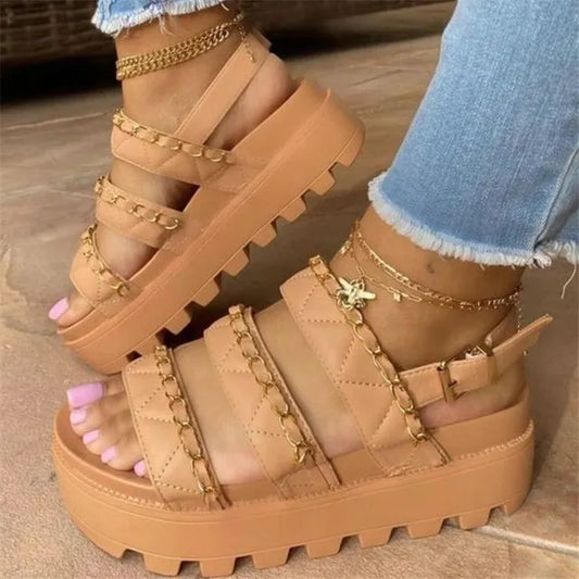 Camel Highstepper wedge